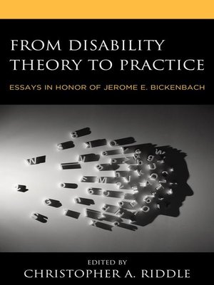 cover image of From Disability Theory to Practice